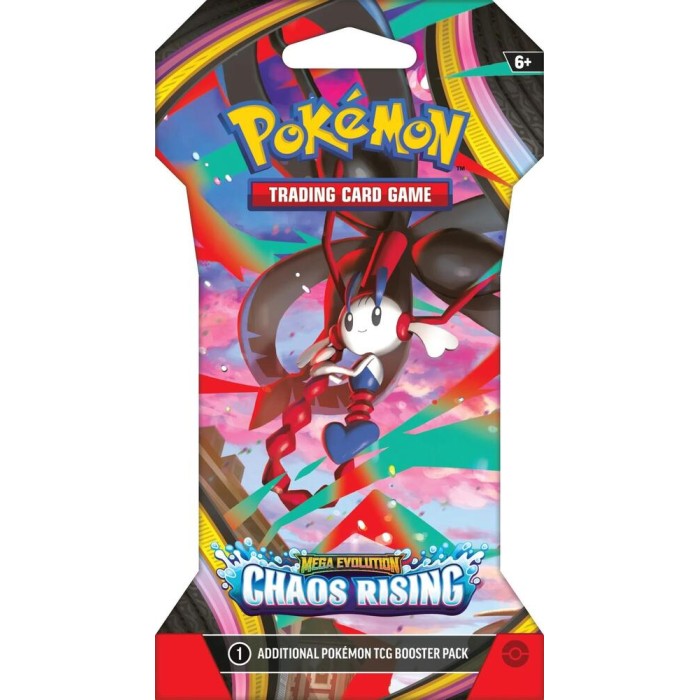 Chaos Rising Sleeved Booster Pack (English) - Chaos Rising (CRI)