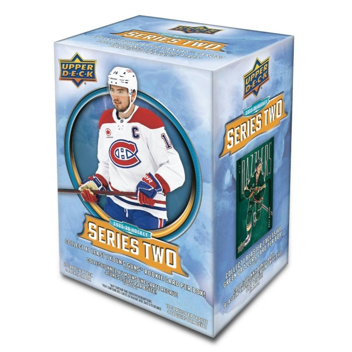 2025-26 Hockey Upper Deck Series 2 Blaster Box