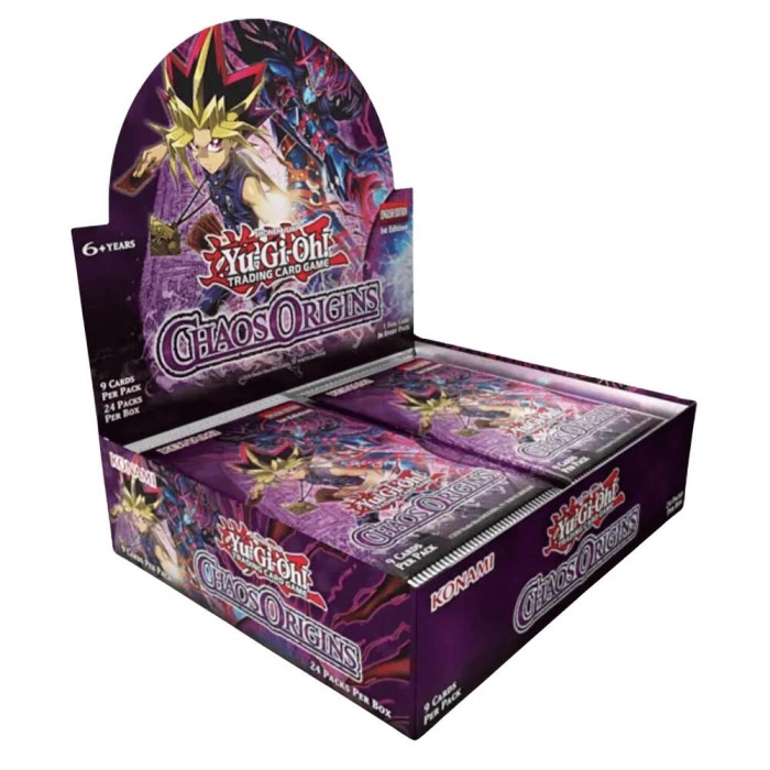 Yu-Gi-Oh! Chaos Origins Booster Box New Set (CORI)