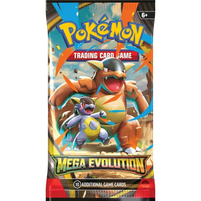 Mega Evolutions Booster Pack (English) - Mega Evolution (MEG)