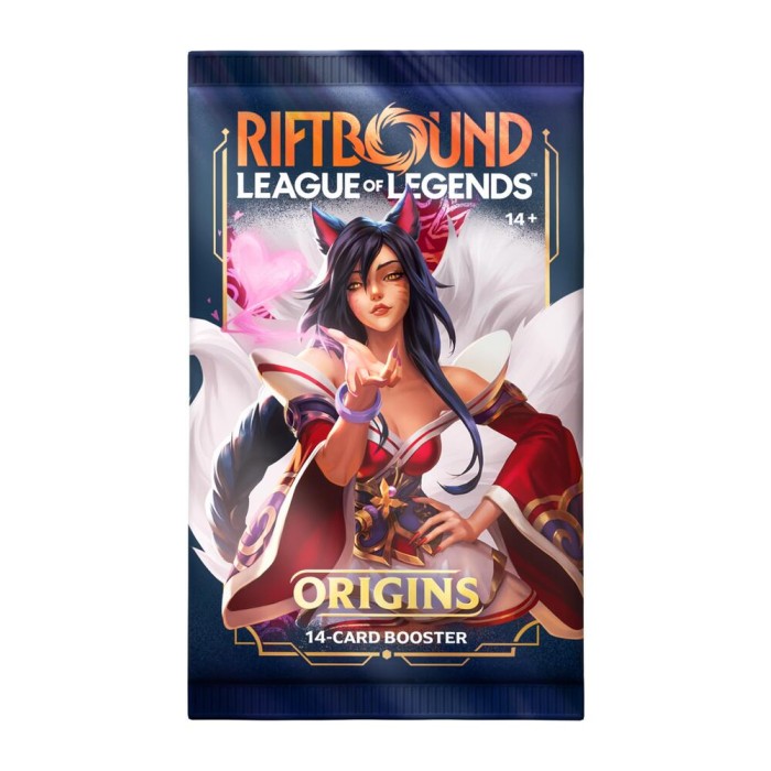 Origins Booster Paquet (Anglais) - Origins (OGN) Origins Booster Paquet (Anglais) - Origins (OGN)