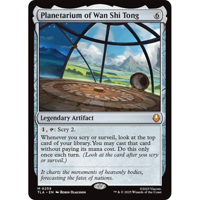 M 0259 - Planetarium of Wan Shi Tong - MTG Avatar The Last Airbender (TLA)