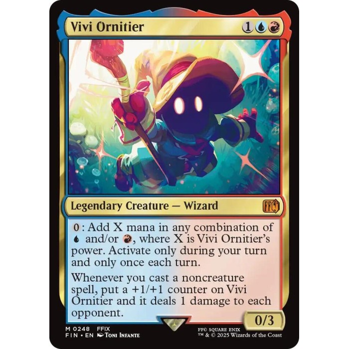 M 0248 - Vivi Ornitier - MTG Final Fantasy (FIN)