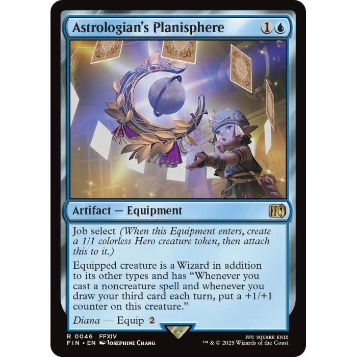 R 0046 - Astrologian's Planisphere - MTG Final Fantasy (FIN) 