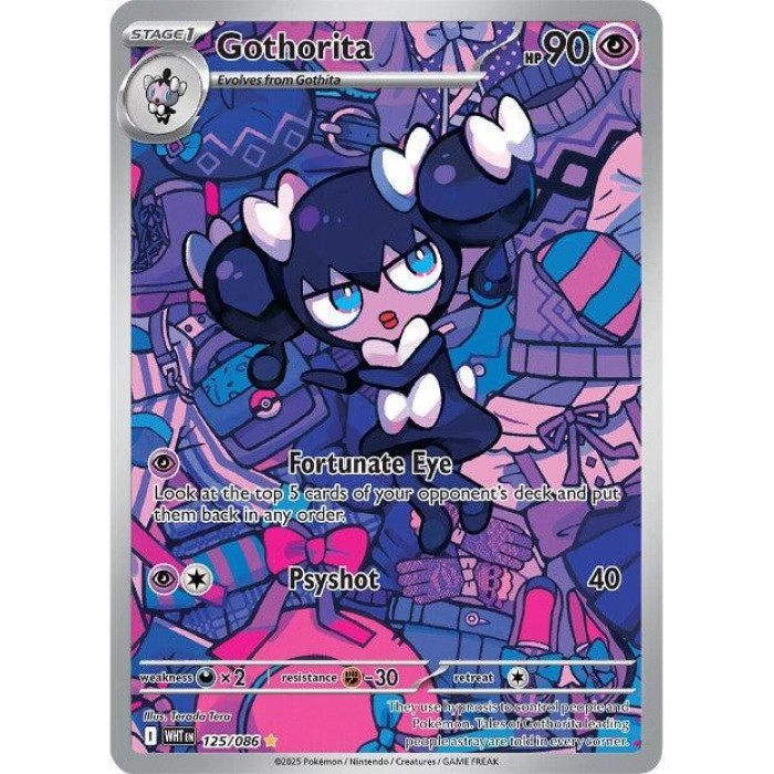125/086 - Gothorita - Illustration Rare ⭐ - SV: White Flare (WHT)