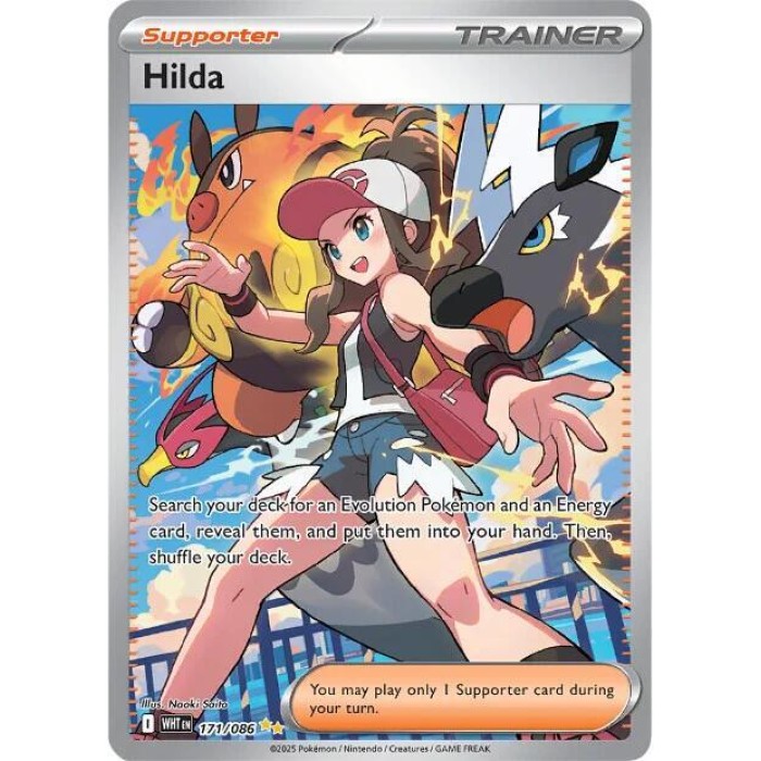 171/086 - Hilda - Special Illustration Rare ⭐⭐ - SV: White Flare (WHT)